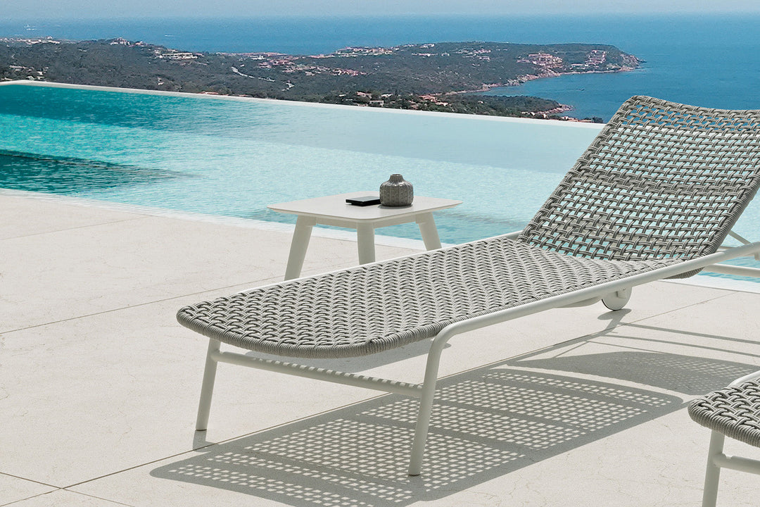 Moon Alu Side Table Outdoor End Tables Talenti