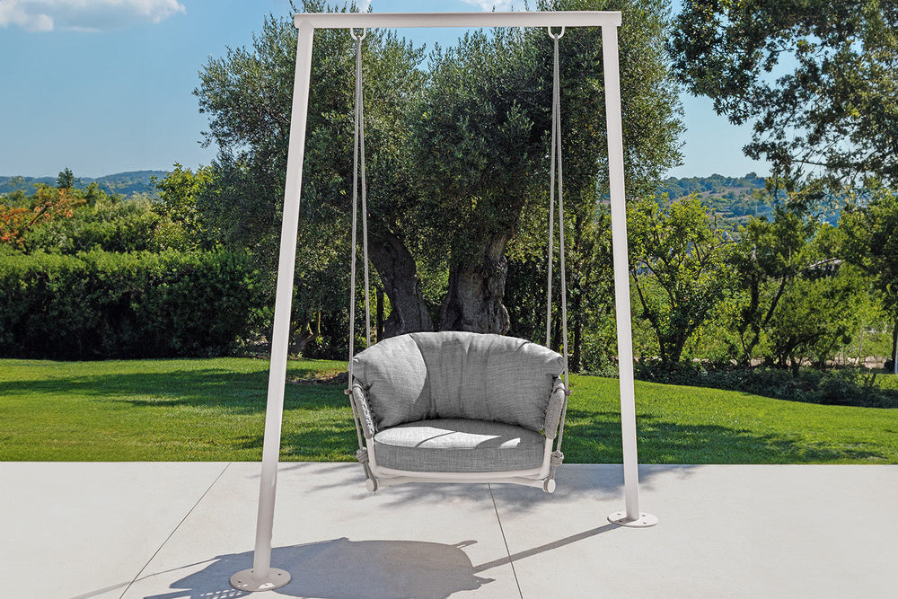 Moon Alu Swing Armchair Outdoor Chairs Talenti