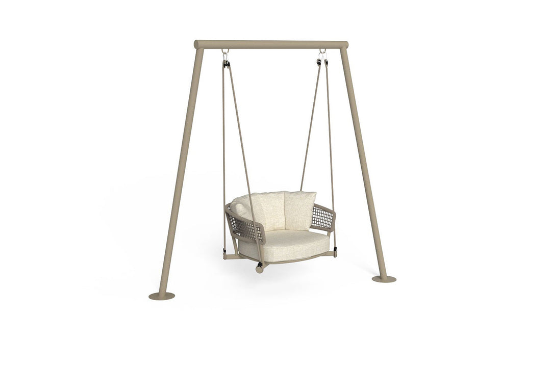 Moon Alu Swing Armchair Outdoor Chairs Talenti