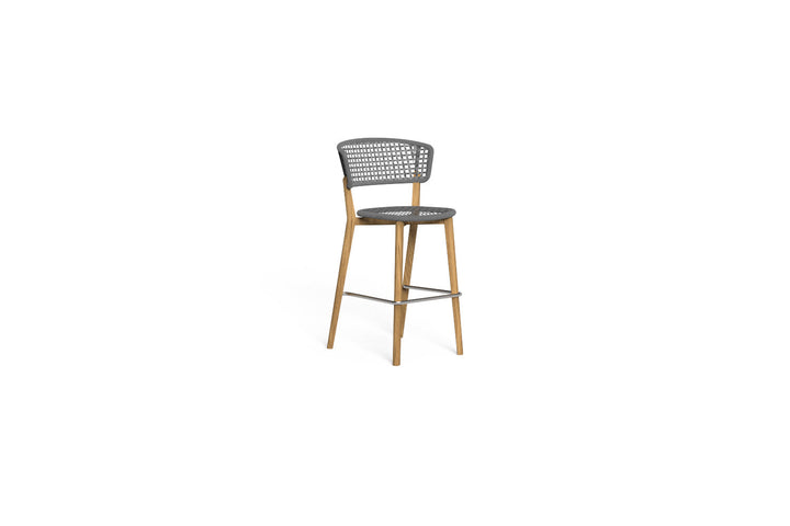 Moon Teak Bar Stool Outdoor Bar + Counter Stools Talenti