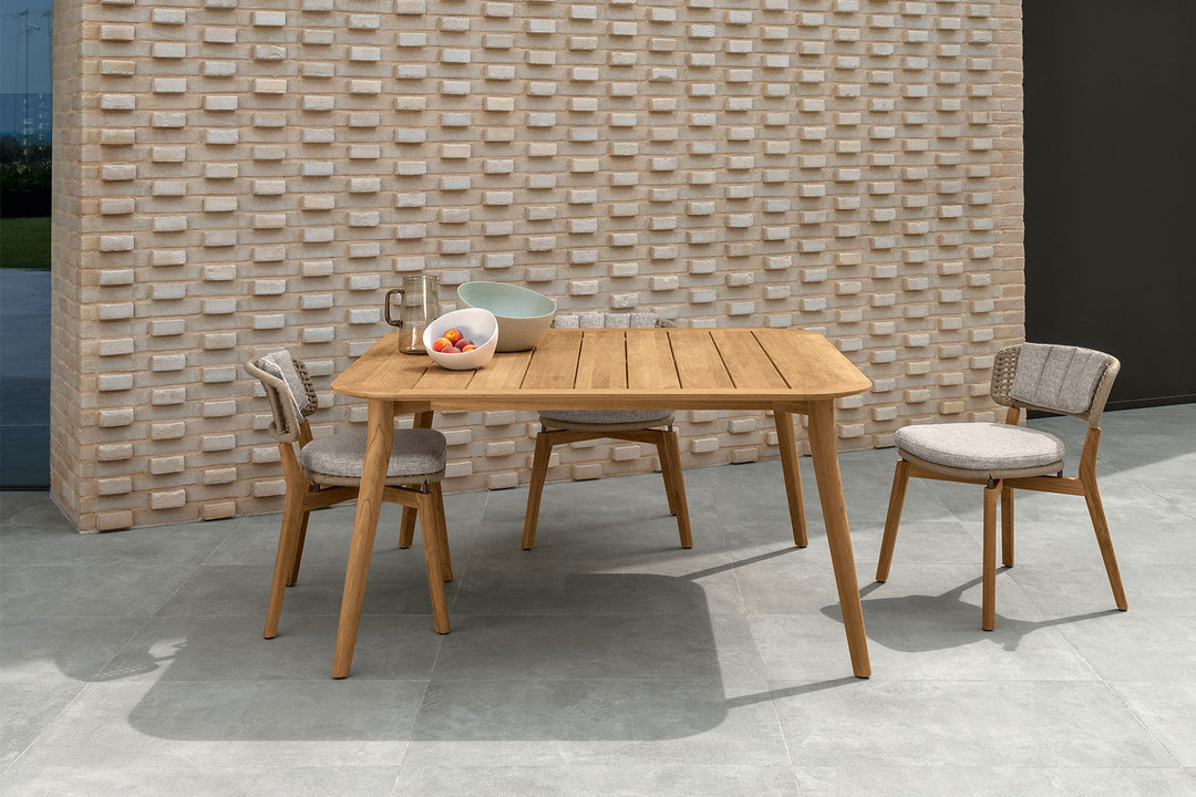 Moon Teak Bistro Table Outdoor Dining Tables Talenti