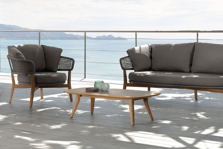 Moon Teak Coffee Table Outdoor Coffee Tables Talenti