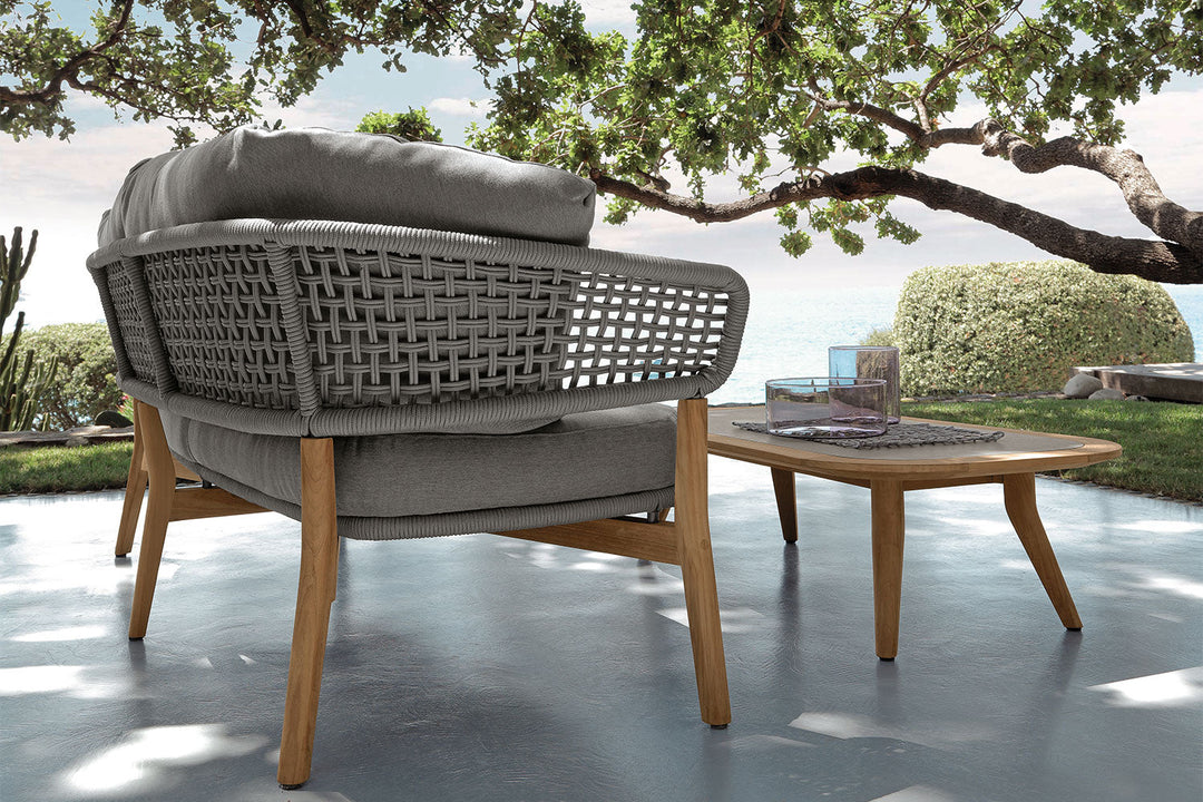 Moon Teak Coffee Table Outdoor Coffee Tables Talenti