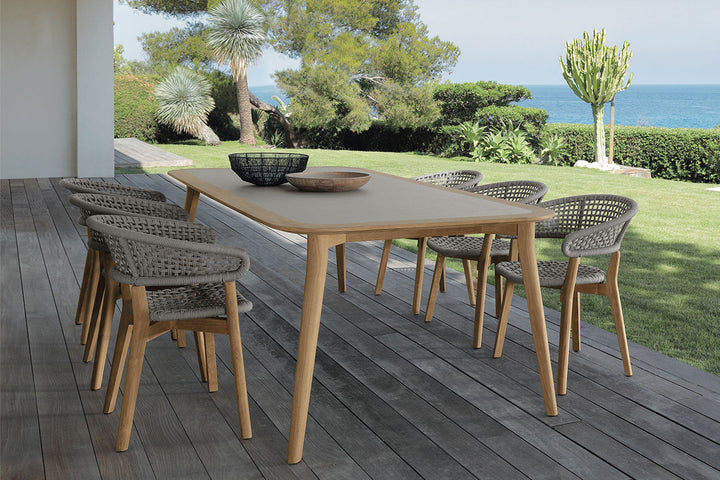 Moon Teak Dining Chair Outdoor Dining Chairs Talenti
