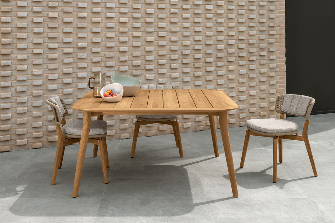 Moon Teak Dining Chair Outdoor Dining Chairs Talenti