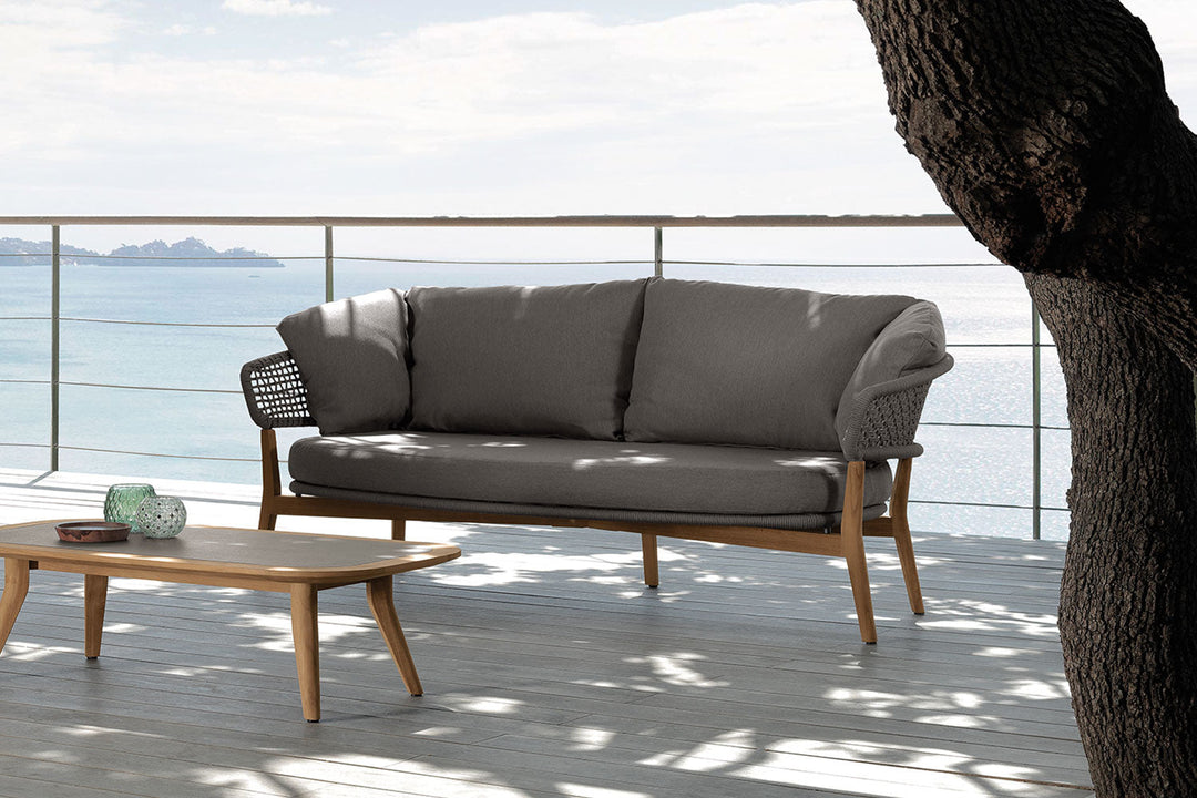 Moon Teak Sofa Outdoor Sofas Talenti