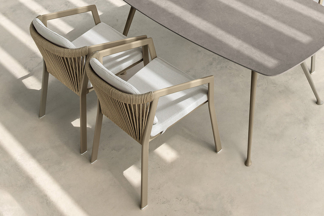 Nova Dining Armchair Outdoor Dining Chairs Talenti