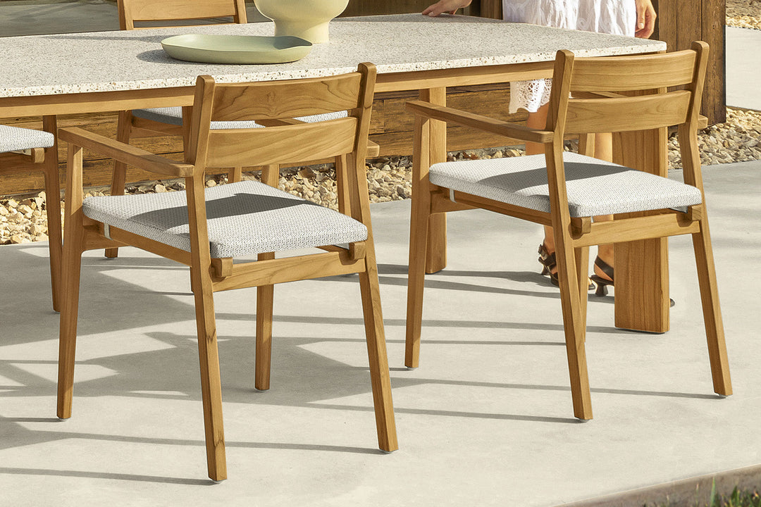 Oliver Dining Armchair Outdoor Dining Chairs Talenti