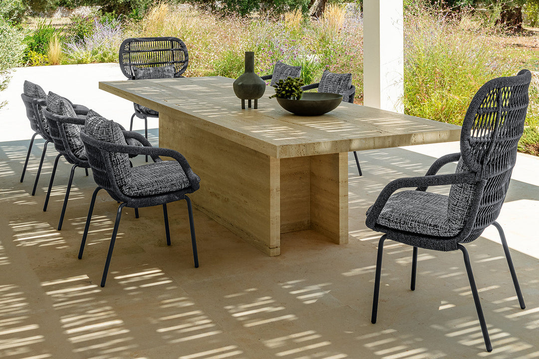 Panama Dining Armchair Outdoor Dining Chairs Talenti