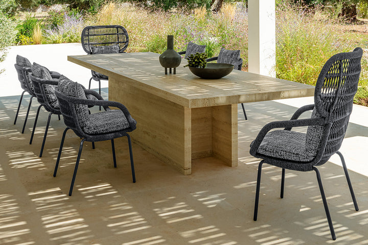 Panama Dining Armchair Outdoor Dining Chairs Talenti