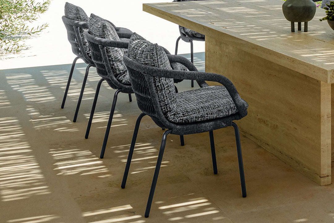 Panama Dining Armchair Outdoor Dining Chairs Talenti