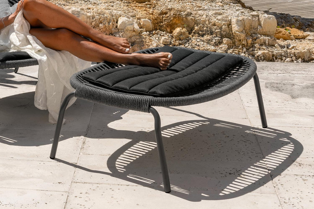 Panama Pouf Outdoor Poufs + Stools Talenti