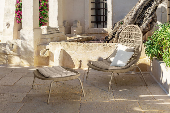 Panama Pouf Outdoor Poufs + Stools Talenti
