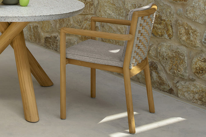 Prichi Dining Armchair Outdoor Dining Chairs Talenti