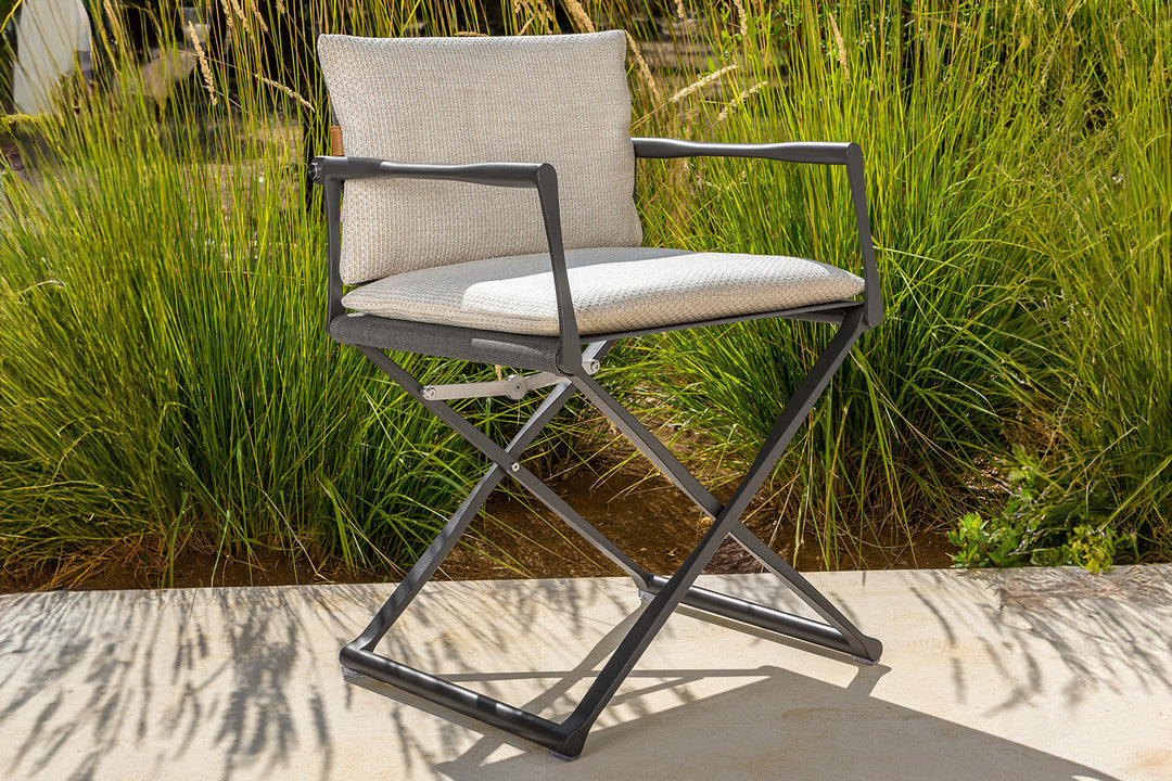 Riviera Folding Dining Armchair Outdoor Dining Chairs Talenti