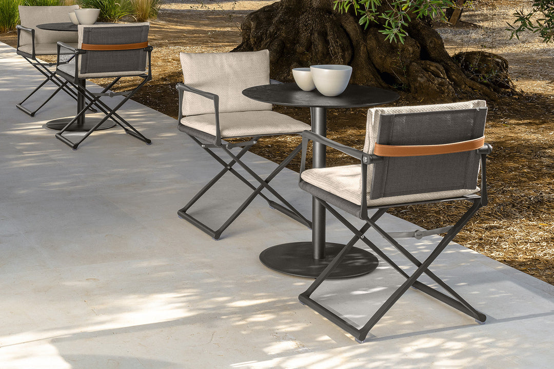 Riviera Folding Dining Armchair Outdoor Dining Chairs Talenti