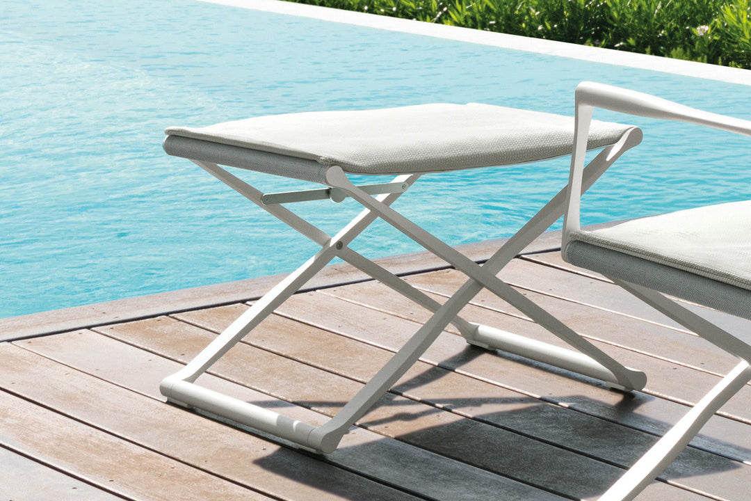 Riviera Footstool Outdoor Poufs + Stools Talenti