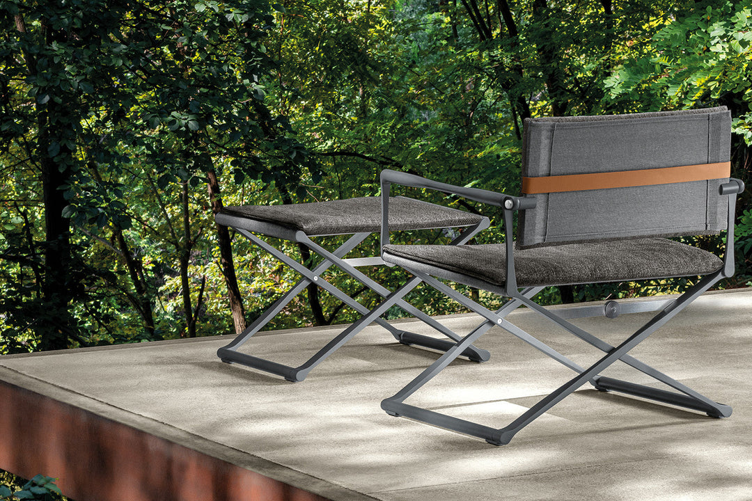 Riviera Footstool Outdoor Poufs + Stools Talenti