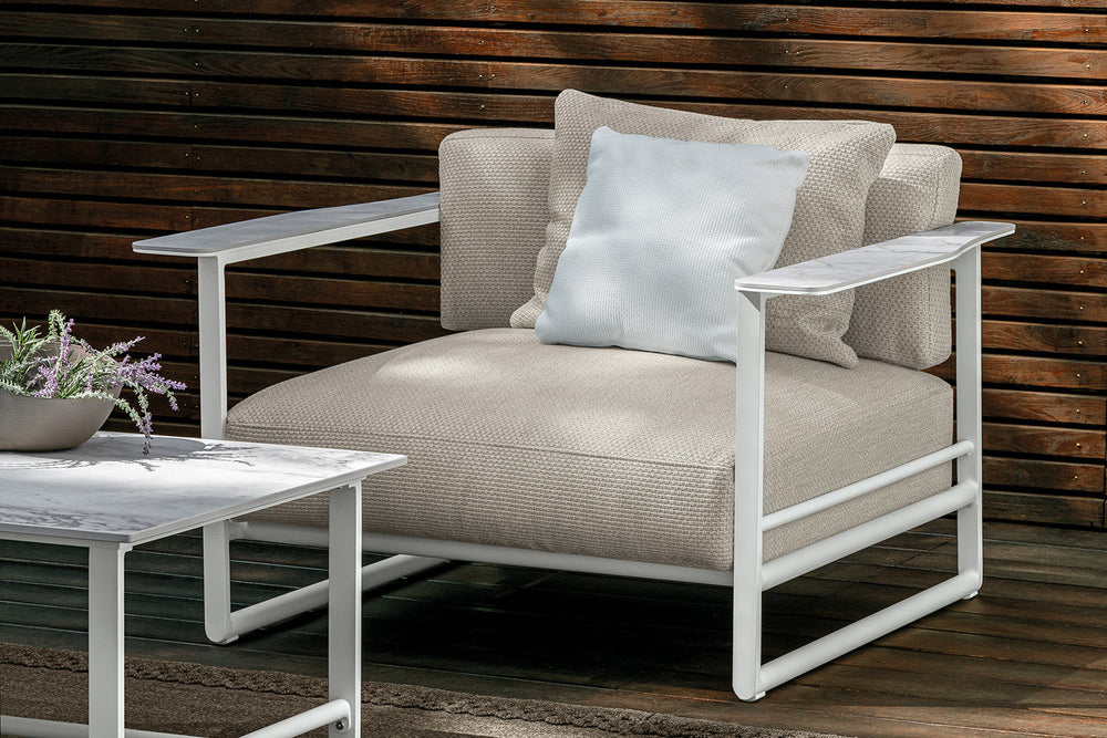 Riviera Lounge Armchair Outdoor Chairs Talenti