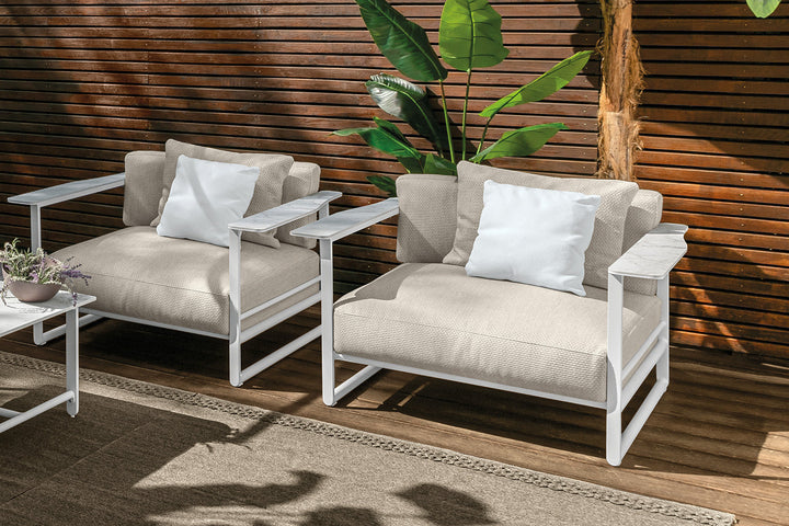 Riviera Lounge Armchair Outdoor Chairs Talenti