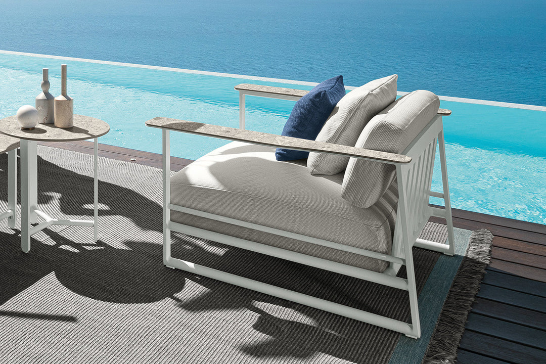 Riviera Lounge Armchair Outdoor Chairs Talenti