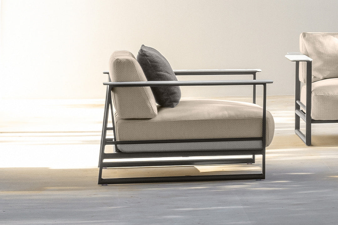 Riviera Lounge Armchair Outdoor Chairs Talenti