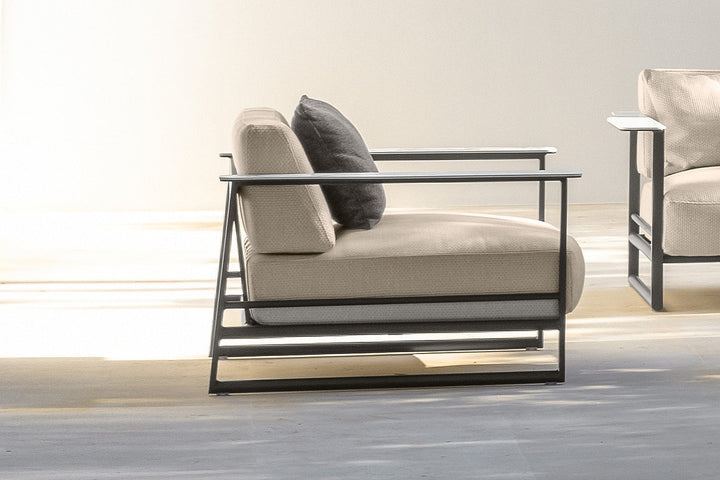 Riviera Lounge Armchair Outdoor Chairs Talenti