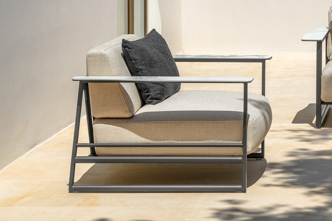 Riviera Lounge Armchair Outdoor Chairs Talenti