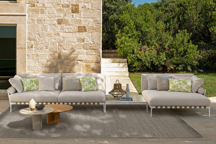 Salinas Sectional Sofa with Chaise Comp. A Outdoor Sectionals Talenti