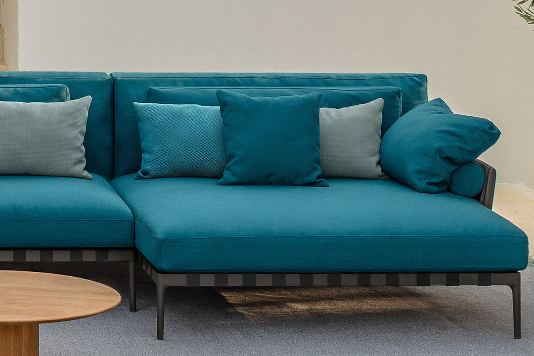 Salinas Sectional Sofa with Chaise Comp. C Outdoor Sectionals Talenti