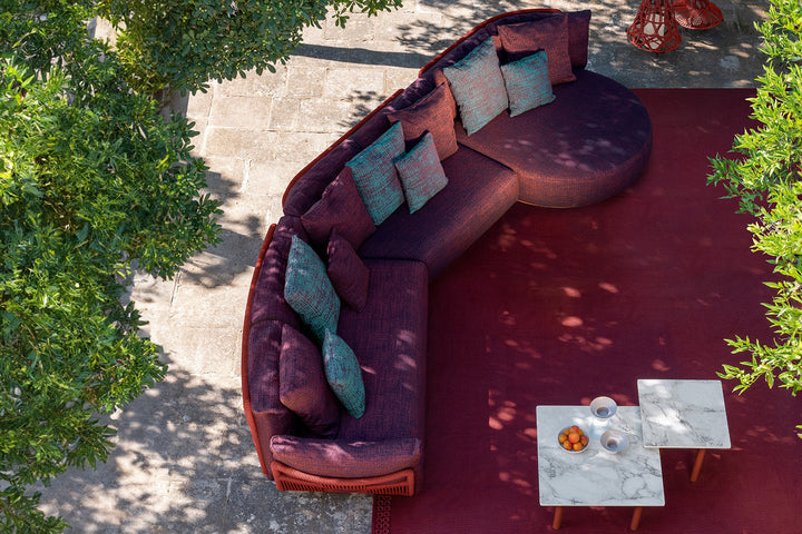 Scacco Angled Sectional Sofa Outdoor Sectionals Talenti