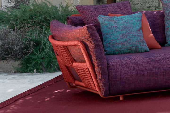 Scacco Angled Sectional Sofa Outdoor Sectionals Talenti
