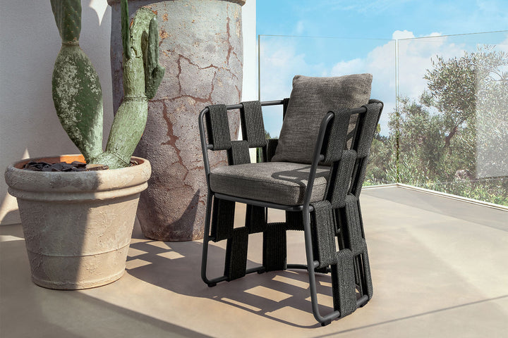 Scacco Dining Armchair Outdoor Dining Chairs Talenti