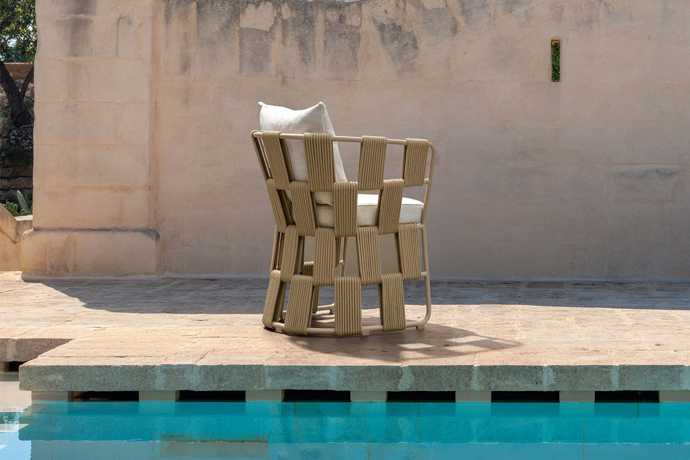 Scacco Dining Armchair Outdoor Dining Chairs Talenti