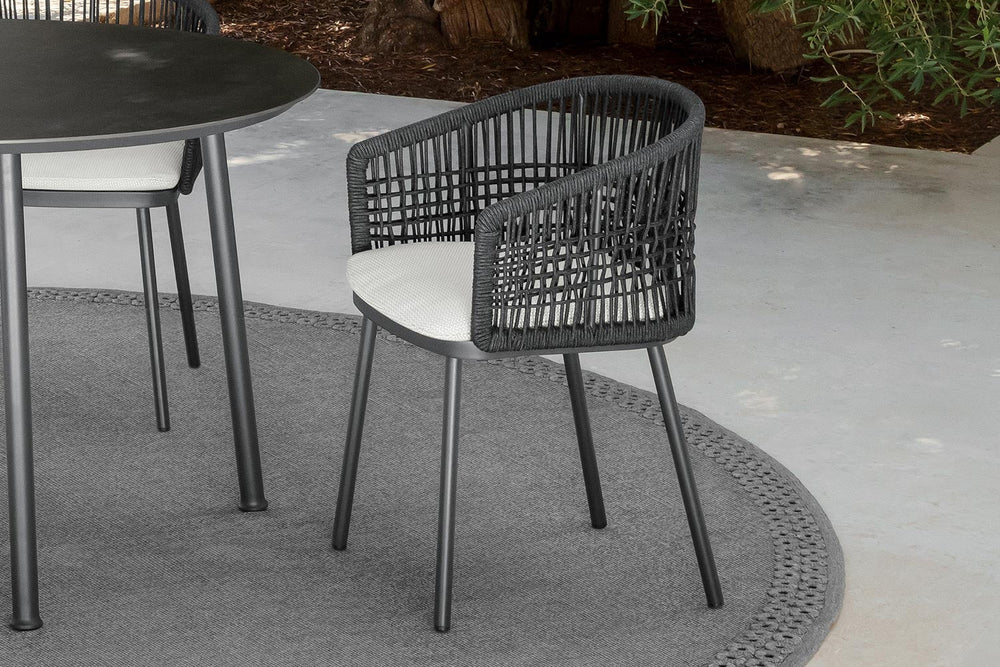 Slam Rope Dining Armchair Outdoor Dining Chairs Talenti