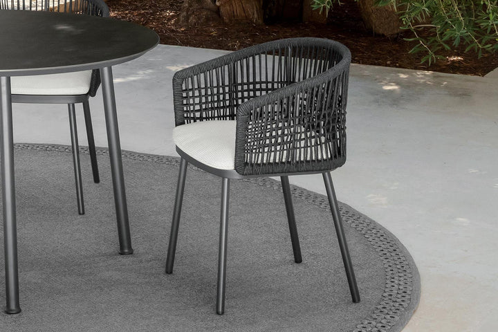 Slam Rope Dining Armchair Outdoor Dining Chairs Talenti