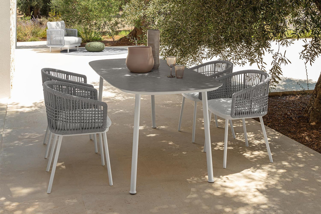 Slam Rope Dining Armchair Outdoor Dining Chairs Talenti