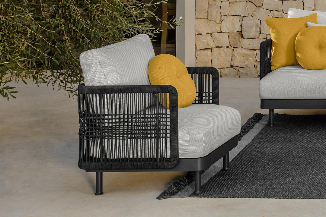Slam Rope Lounge Armchair Outdoor Chairs Talenti
