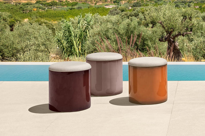 Snap Pouf Outdoor Poufs + Stools Talenti