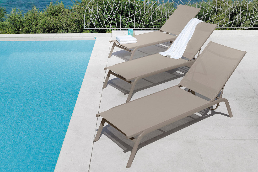 Step Chaise Lounge Outdoor Chaise Lounges Talenti