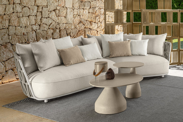 Swipe Curved Sectional Sofa Outdoor Sectionals Talenti