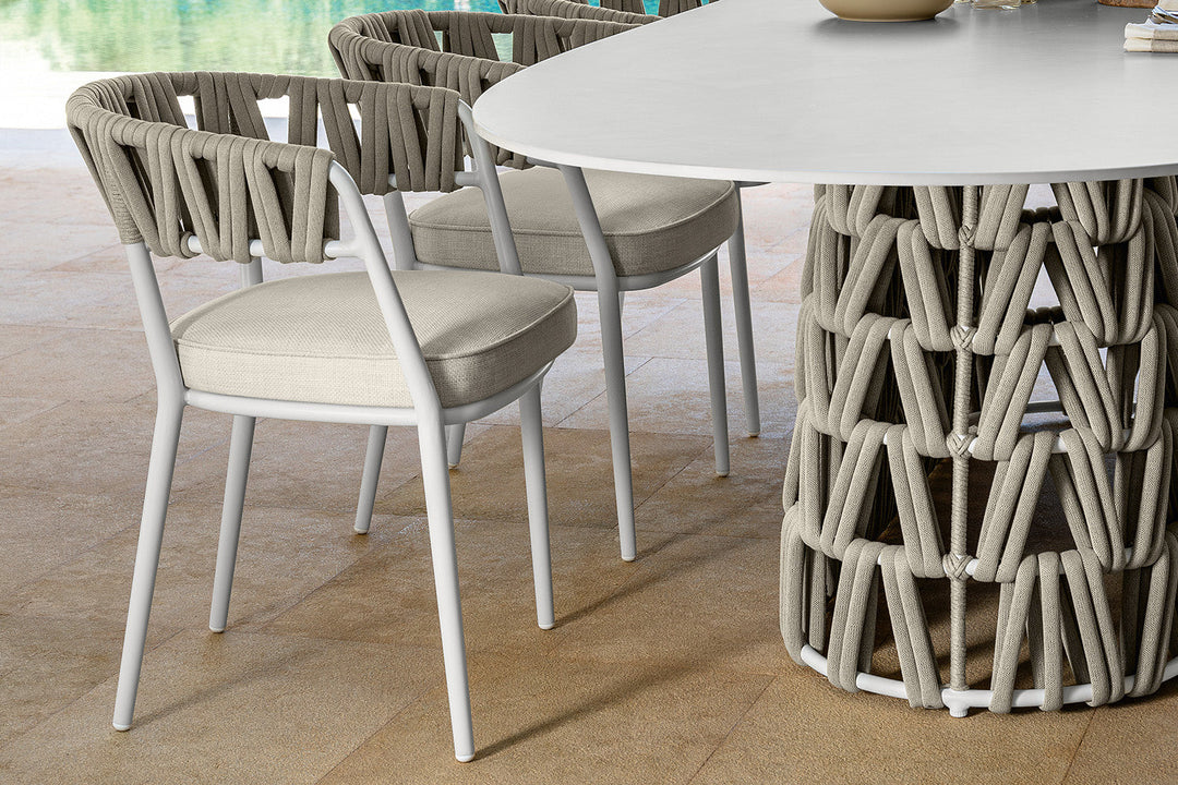 Swipe Dining Chair Outdoor Dining Chairs Talenti