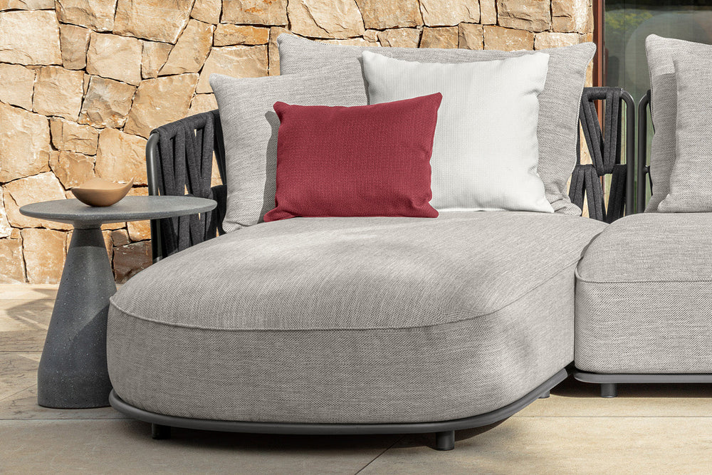 Swipe Sectional Sofa with Chaise Outdoor Sectionals Talenti