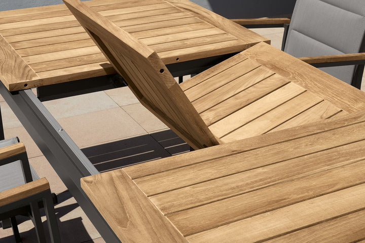 Timber Extension Dining Table Outdoor Dining Tables Talenti