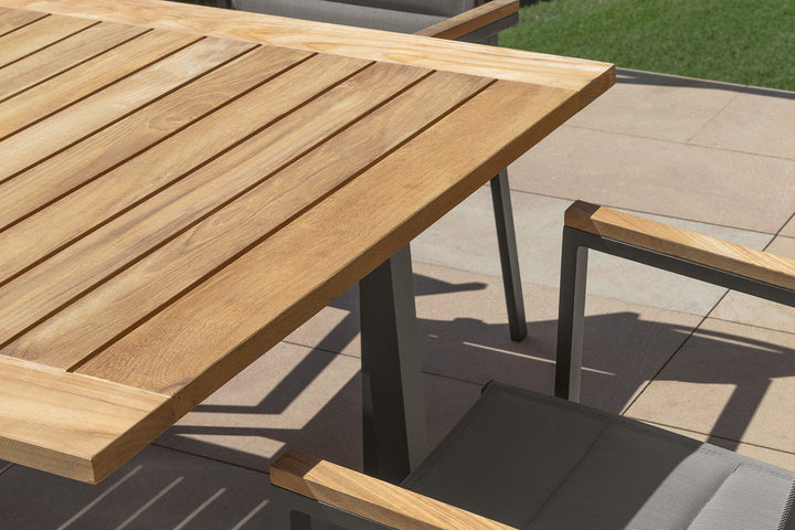 Timber Extension Dining Table Outdoor Dining Tables Talenti
