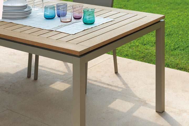 Timber Extension Dining Table Outdoor Dining Tables Talenti