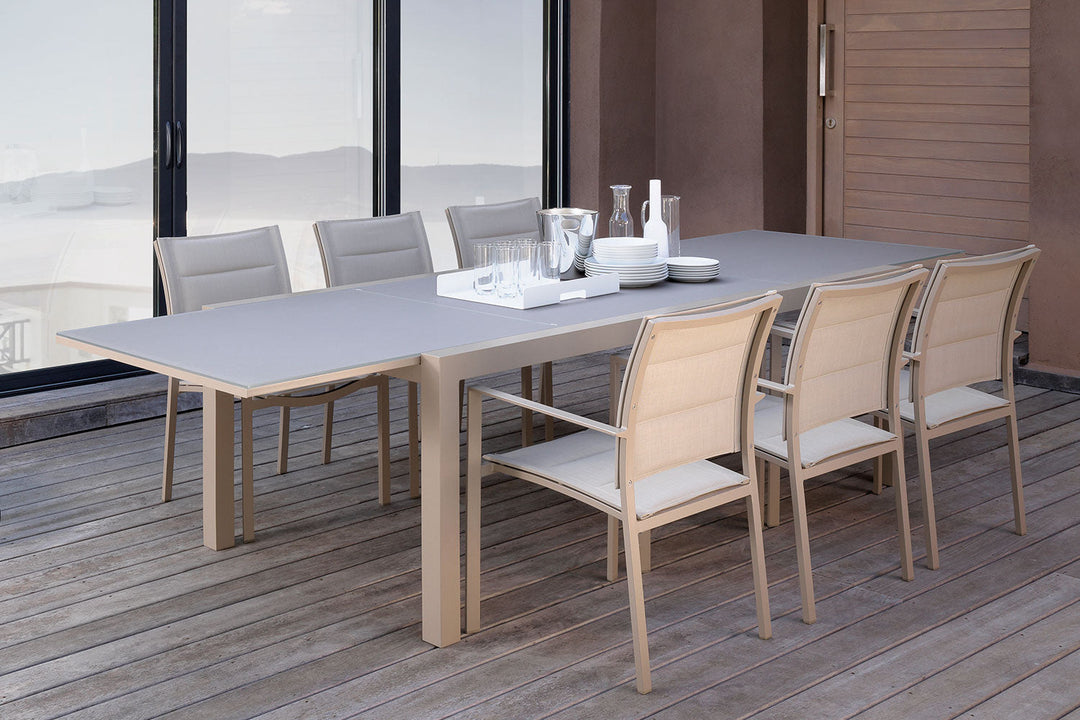 Touch Extension Dining Table Outdoor Dining Tables Talenti