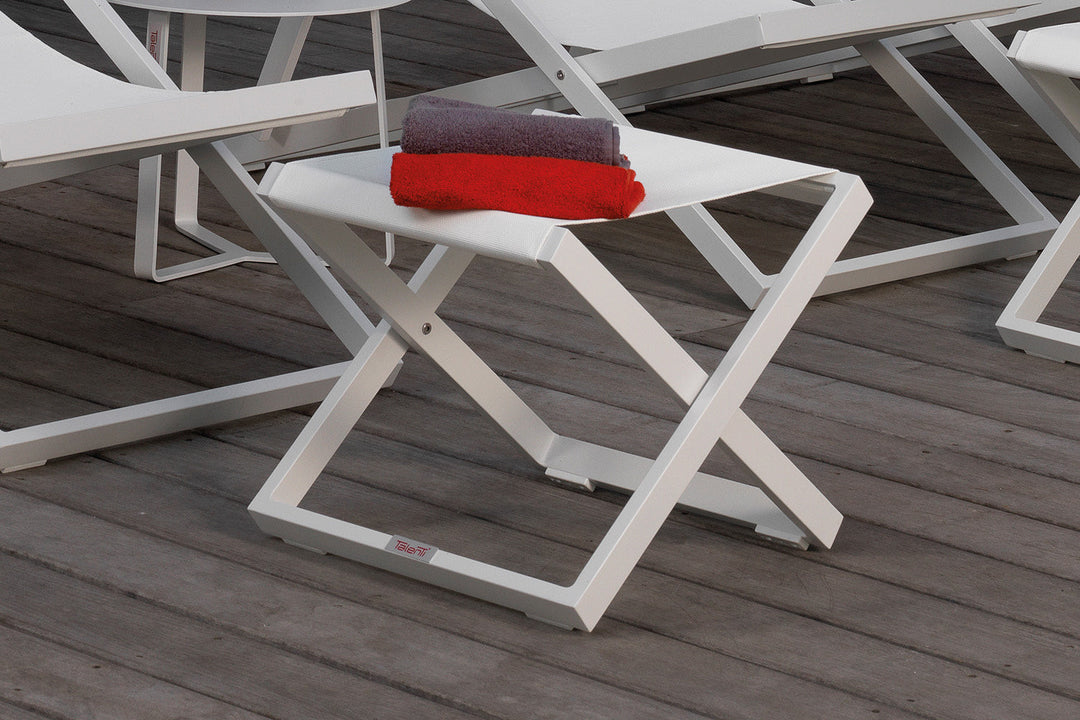 Touch Footstool Outdoor Poufs + Stools Talenti