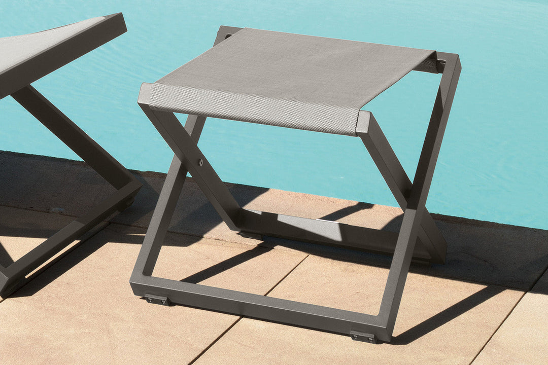 Touch Footstool Outdoor Poufs + Stools Talenti