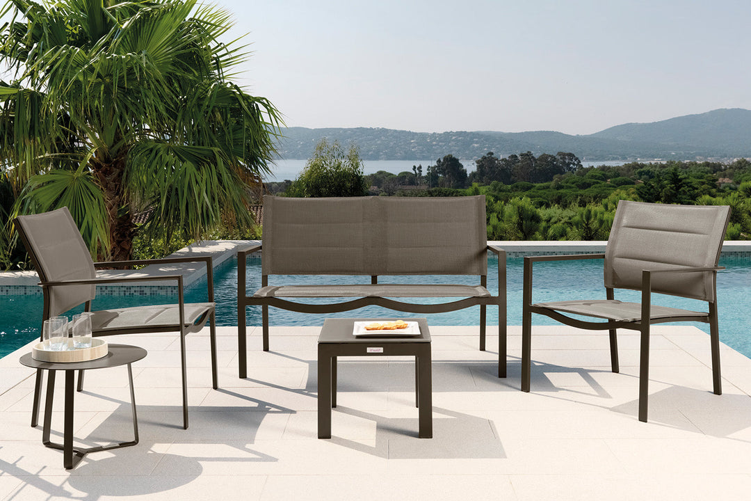 Touch Round Side Table Outdoor End Tables Talenti